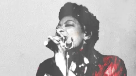 Cropped shot of Velvet Chair Experience poster.