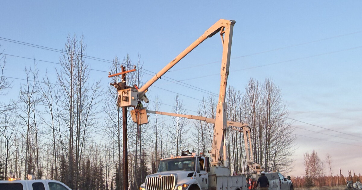 Thousands lose power after truck hits utility pole