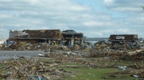 The Dillion's Supermarket in Joplin was destroyed by the tornado.