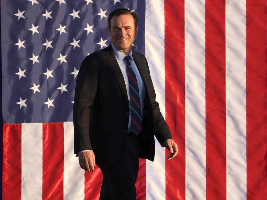 Republican Adam Laxalt in Minden, Nev., last month. Voters elected Laxalt over incumbent Democrat Catherine Cortez Masto to represent Nevada in the U.S. Senate.
