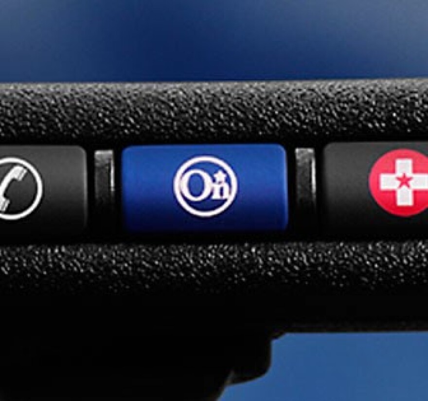 OnStar button