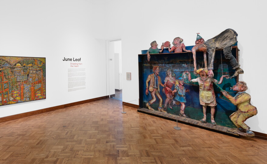 June Leaf Examples Review: June Leaf retrospective at Oberlin College is a revelation | WYSO