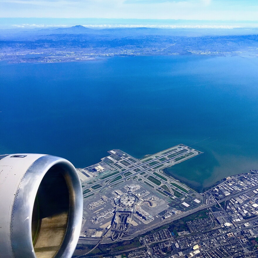 Departing SFO