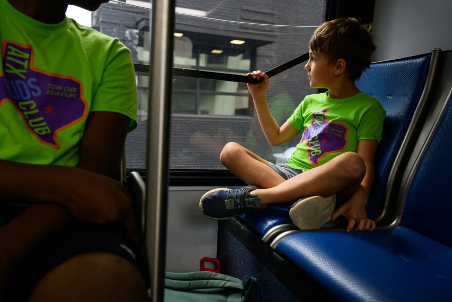 CapMetro provides more than 24 million rides per year, including to Jude, age 6, during the ATX Kids Club Summer Camp.