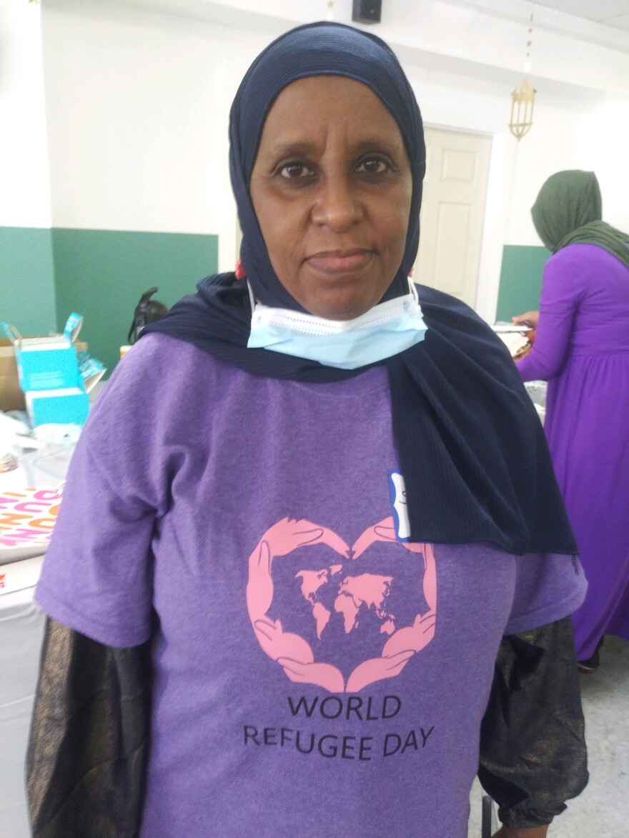 Sadiya Omar, Vice President and co-founder of Refugees Helping Refugees