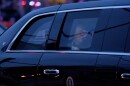 President Donald Trump arrives to the White House Correspondents Dinner, Saturday, April 25, 2026, in Washington. (AP Photo/Allison Robbert)