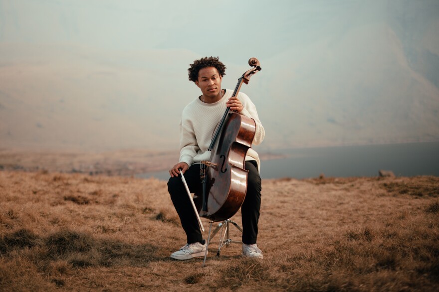 British cellist Sheku Kanneh-Mason performs on stages around the world, sharing his love of classical, folk and pop.