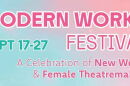 Urbanite Theatre poster for Modern Works Festival