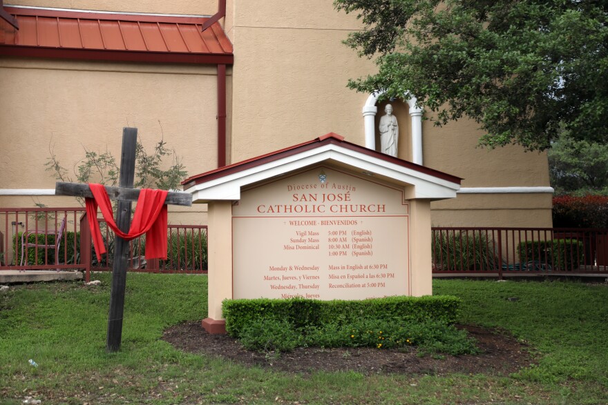 San José Catholic Church in Austin.