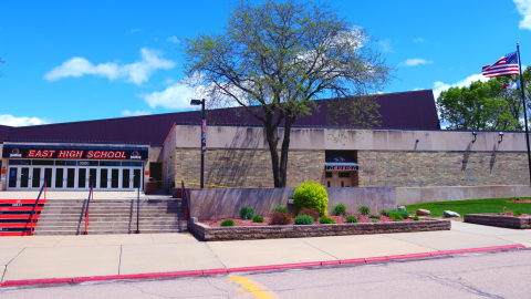 Sioux City East High School is shown in courtesy photo from the Sioux City School District.