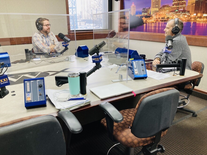 Pete Nabozny appears on "Connections with Evan Dawson" on Thursday, January 20, 2022.