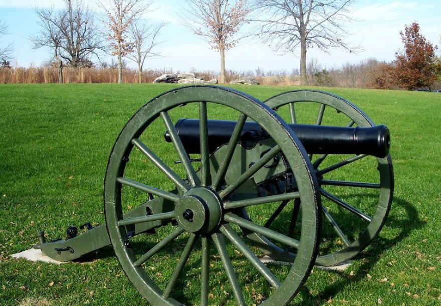 Cannon at Wilson's Creek National Battlefield