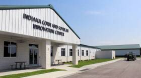 The new innovation center is located at Purdue's 1,400-acre research farm in West Lafayette.