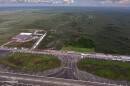 Immigration detention center in the Big Cypress National Preserve.