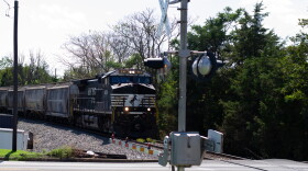 The Norfolk Southern-owned and -operated railroad through Harrisonburg currently transports freight trains. Advocates hope some day it will carry people, too.
