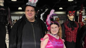 Perse Brunell-Lestrange and McKenna Kelly. (Courtesy of The Costumer)