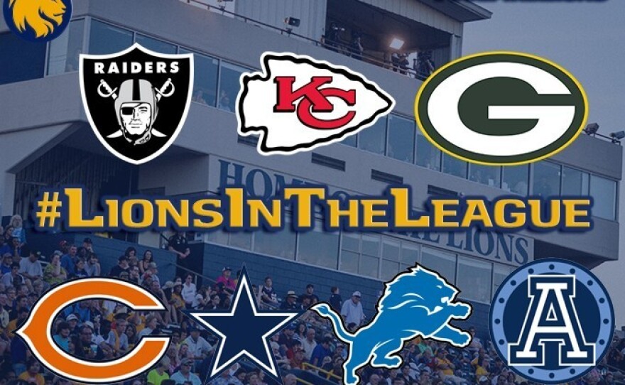 Seven Texas A&M Commerce Lions have made it to the pros.