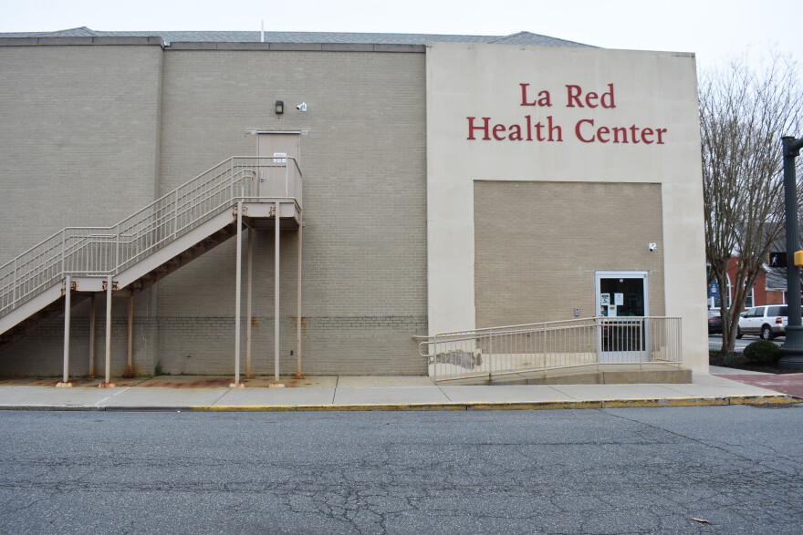 La Red Health Center building in Seaford