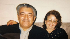 Picture of couple posing for a picture 