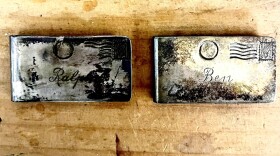 The columnist might be persuaded to gift President Trump one of these money clips but not both