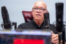 Roger Werholtz, former secretary of the Kansas Department of Corrections, talks about his opposition to the death penalty during a Sept. 2, 2026, appearance on the Kansas Reflector podcast in Topeka.