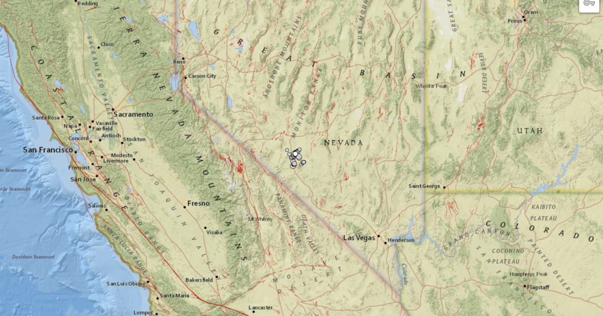 Earthquakes shake things up in Nevada