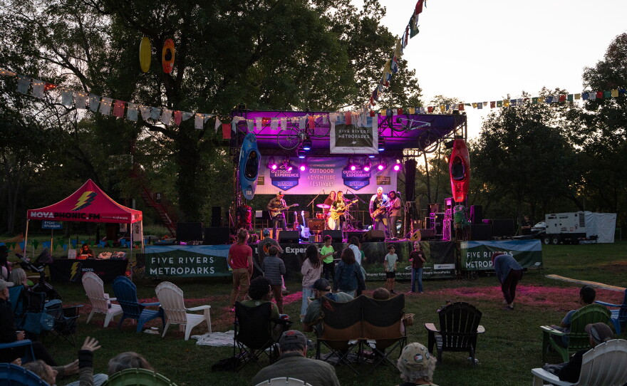 Khrys Blank performs at the Wagner Subaru Outdoor Experience on October 3, 2026.