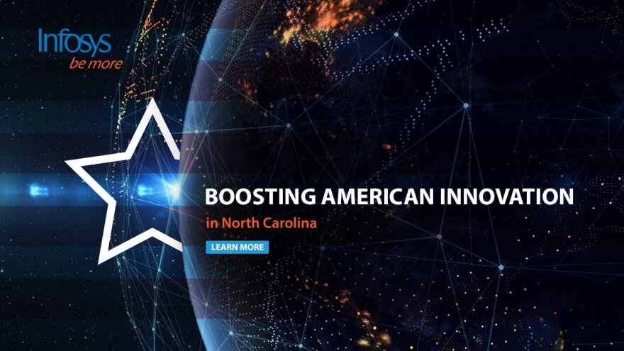 Infosys plans to hire 2,000 workers within four years in North Carolina, the second of four planned expansion sites in the U.S. intended to create 10,000 jobs.