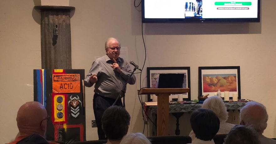 Quentin Hope, Executive Director & founder of High Plains Public Radio, spoke in August on the defunding of public media, and HPPR's path forward