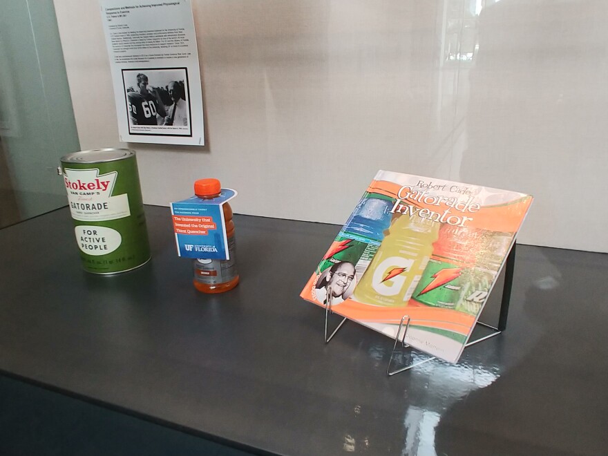 Robert Cade, creator of Gatorade, was also in the charter 2014 HOF.