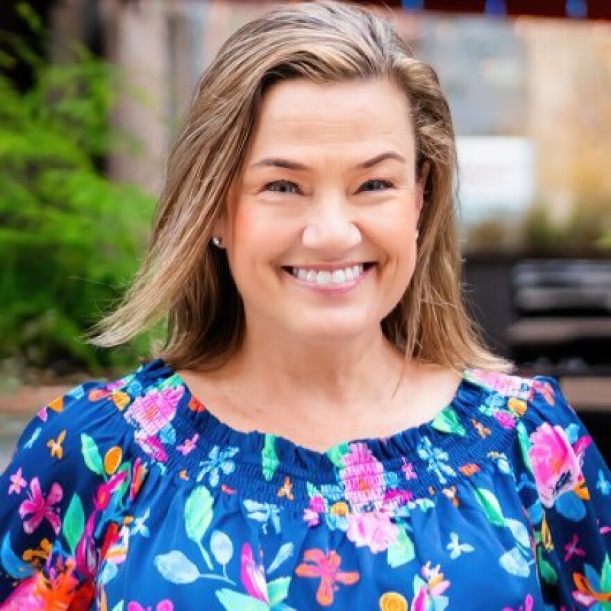 Candidate for Iowa's 2nd Congressional District Sarah Corkery.