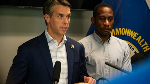 U.S. Representative Morgan McGarvey and Isaac Kabunga told reporters at a press conference Wednesday July 29, 2026, that Sarafinah Bukirwa wasn't receiving proper medical care while in ICE custody.