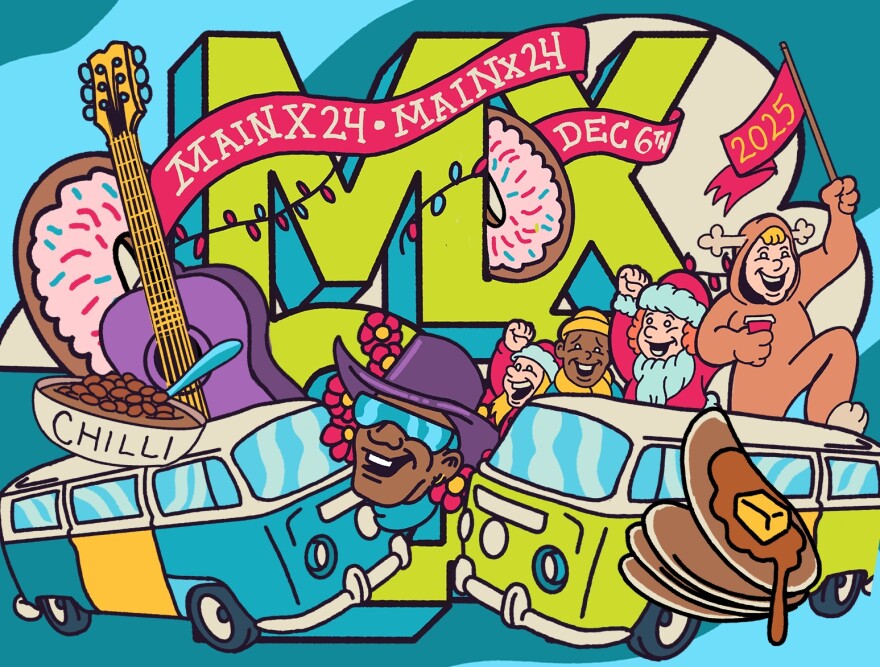 Artwork for MAINx24 2025.