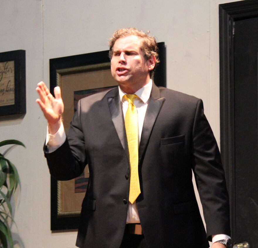 Danny Cancio plays mayoral candidate Jerry Clark.