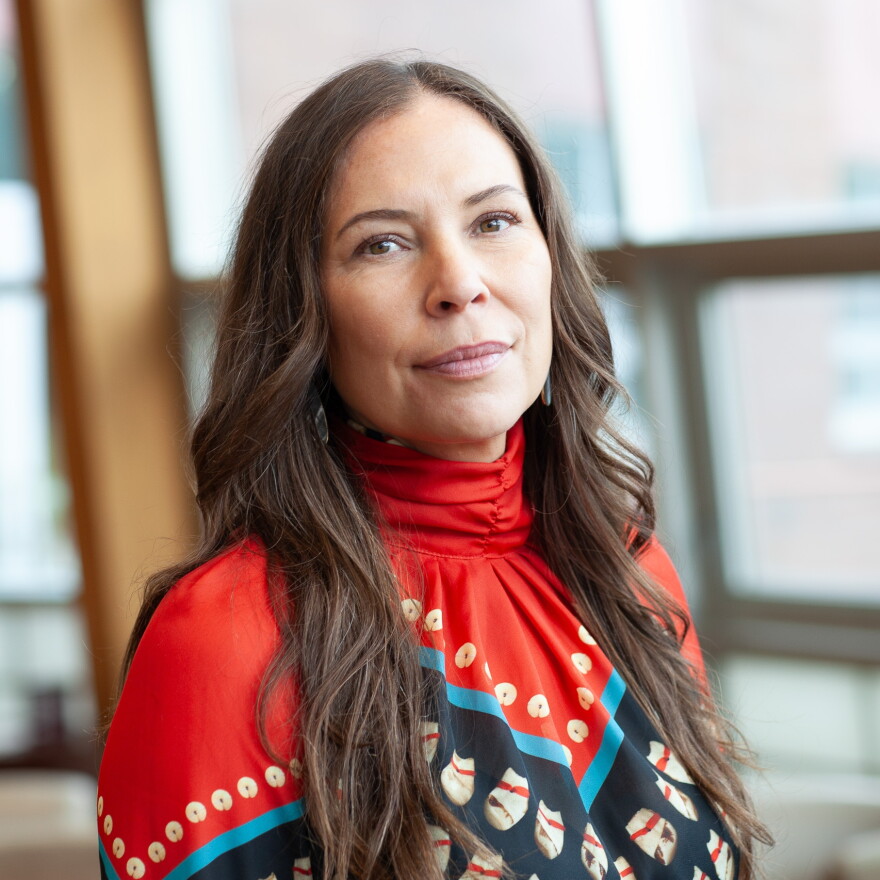 Poet and Native American scholar Heather Cahoon