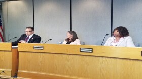 Commissioners (from left) Todd Portune, Denise Driehaus, and Stephanie Summerow Dumas.