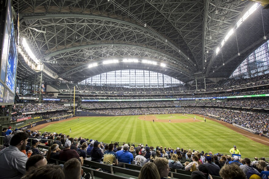 The Brewers are enjoying higher attendance at Miller Park this season