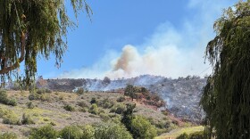 Sandy Fire from Sandy Ave