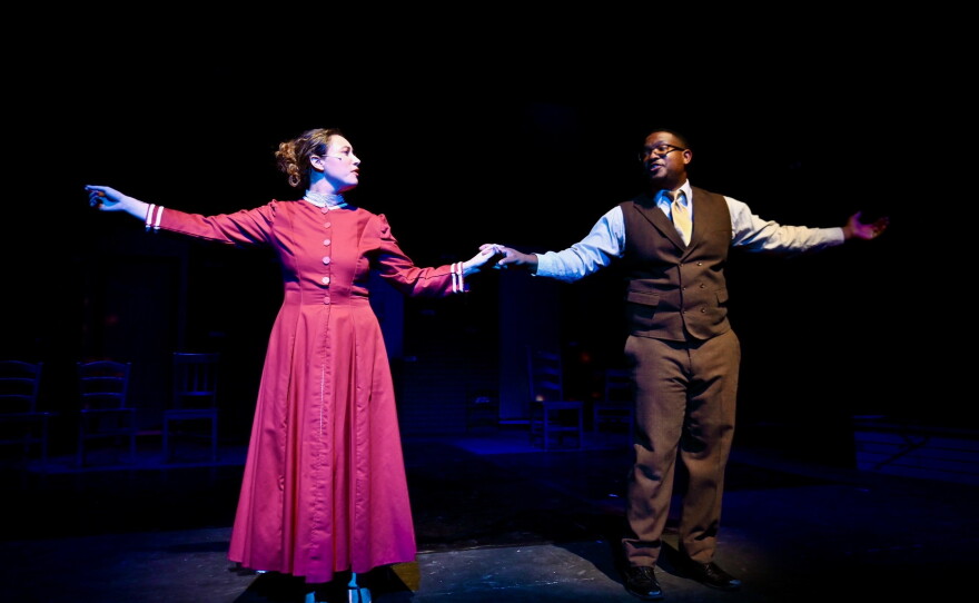 Gainesville Community Playhouse performers in "Finding Neverland."