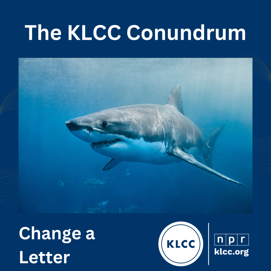 Cover art for The KLCC Conundrum - "Change a letter"