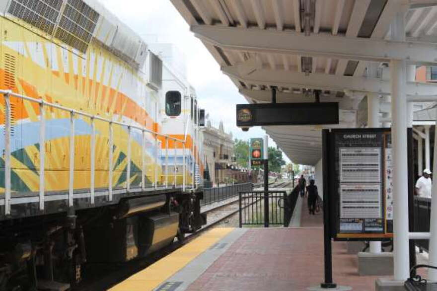 More than a million people have taken Sunrail trains between DeBary and Sand Lake Road since last May. Photo: Renata Sago.