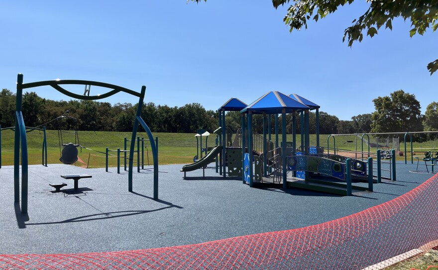 The inclusive playground at Kirby Park in Wilkes-Barre will be opening soon.