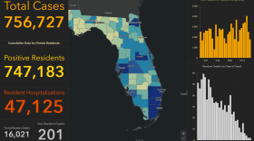 Florida Department of Health coronavirus dashboard