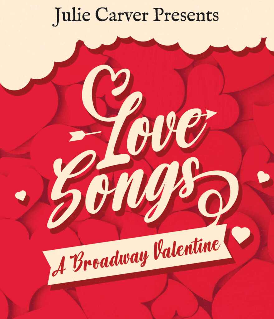 Gulf Coast Symphony Graphic for 'Love Songs'