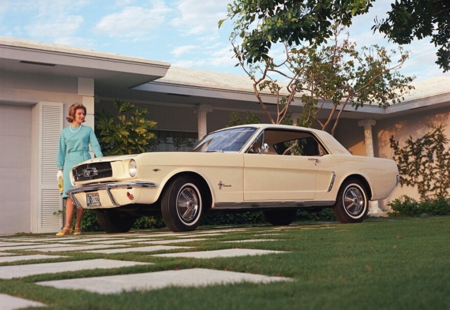 The Ford 1964 Mustang is listed as one of the most influential cars of the past 50 years.