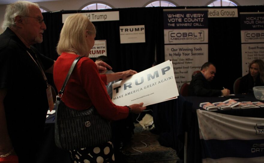 While Weber likes the positions of both Rubio and Trump, she thinks Rubio’s policies are more realistic, she said. Photo: Ariella Phillips/WUFT News