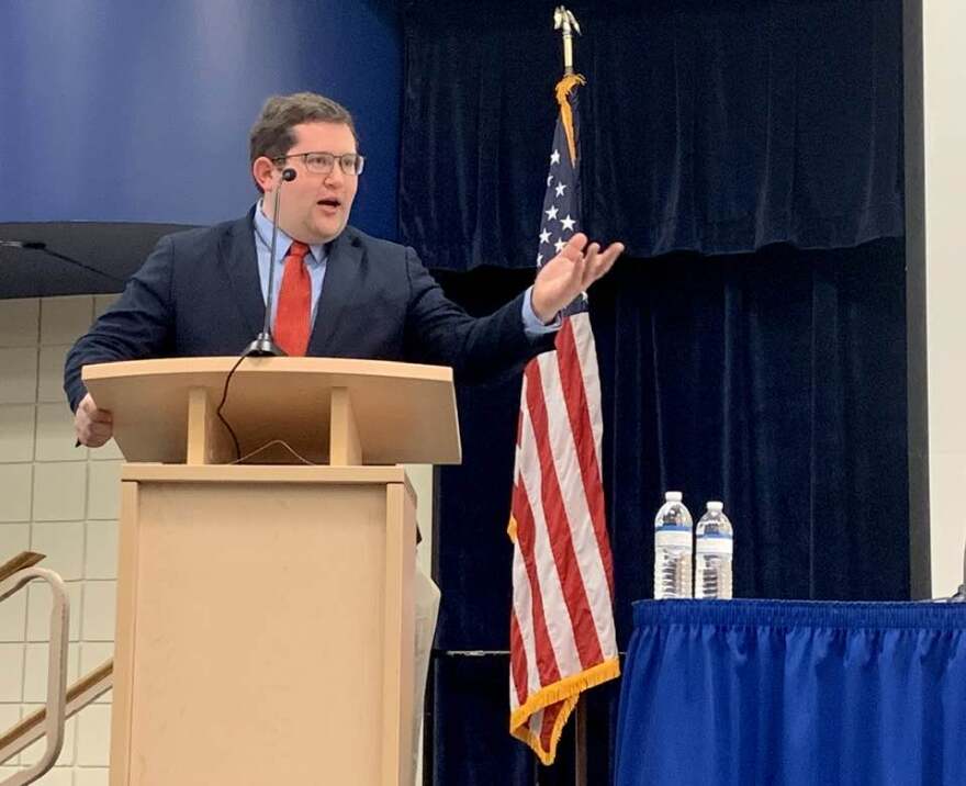 Jeremy C. Young is Senior Manager, Free Expression and Education at PEN America. He spoke at New College of Florida in Sarasota on Saturday.