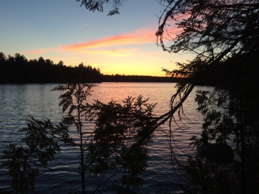 Lower Sysladobsis Lake in Lakeville, Maine