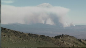 A Tuesday morning update on the Bison Fire and the Kyburz Fire.