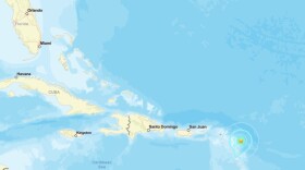 Earthquake reported off Antigua and Barbuda Saturday.